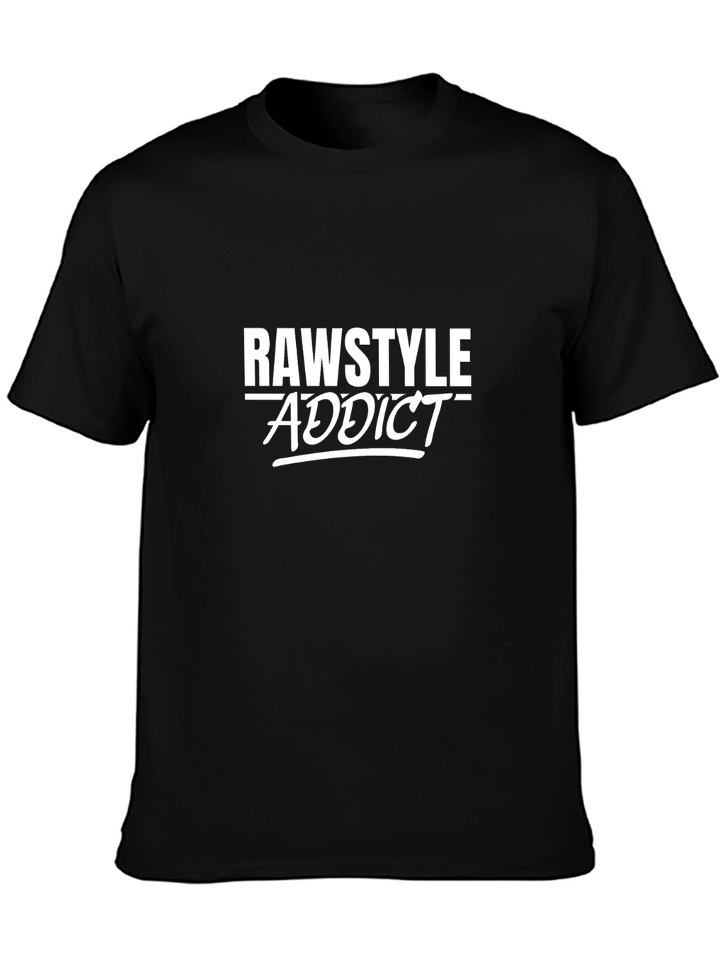 Rawstyle Addict Black T-Shirt