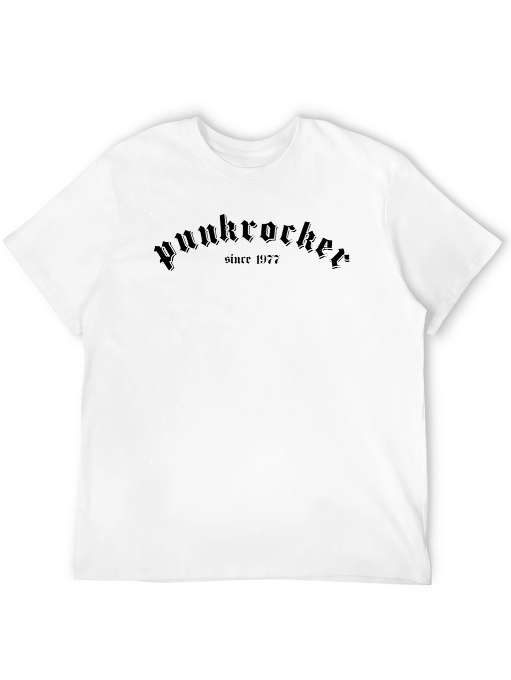 Punkrocker Since 1977 Black T-Shirt