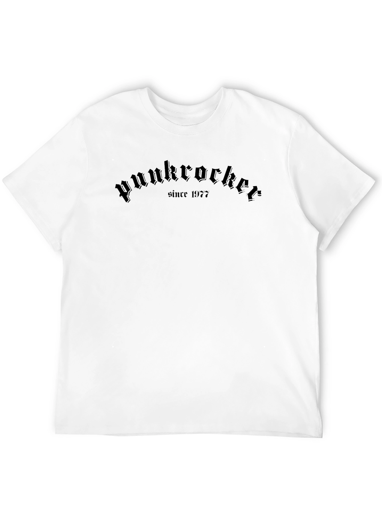Punkrocker Since 1977 Black T-Shirt