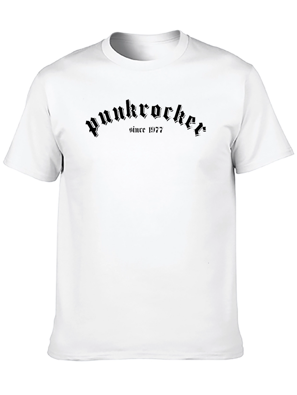 Punkrocker Since 1977 Black T-Shirt