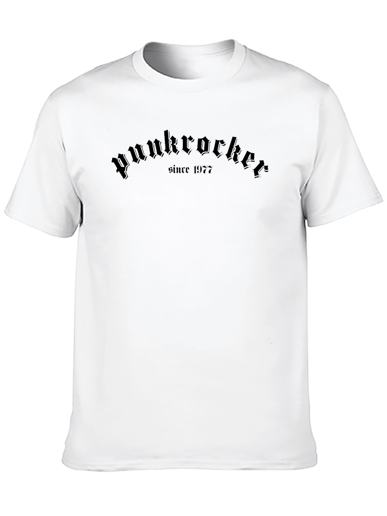 Punkrocker Since 1977 Black T-Shirt