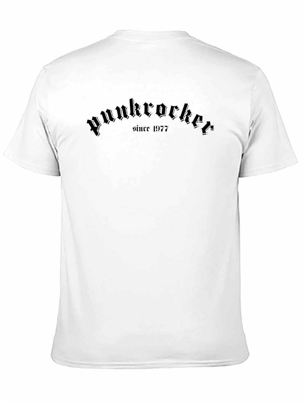 Punkrocker Since 1977 Black T-Shirt