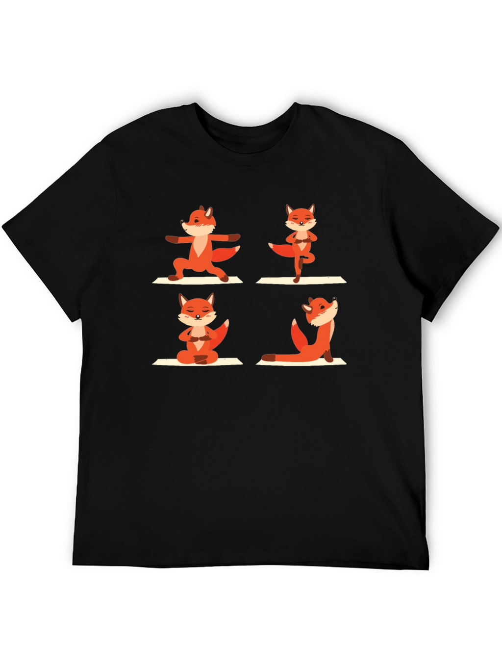 Yoga Fox Graphic Tee