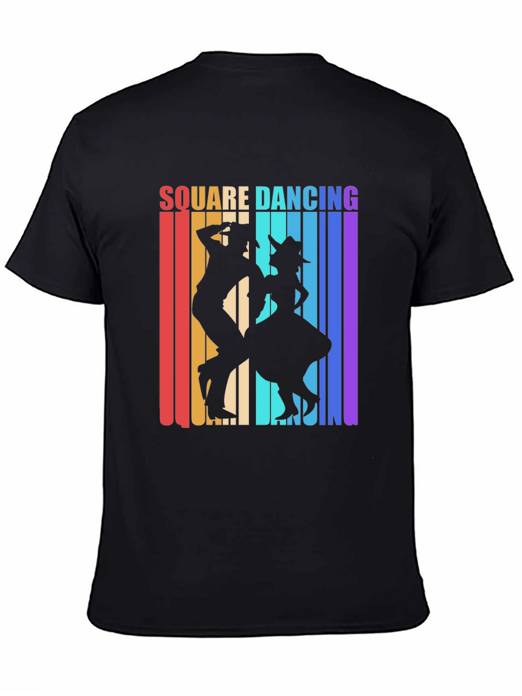 Square Dancing Retro Graphic Tee