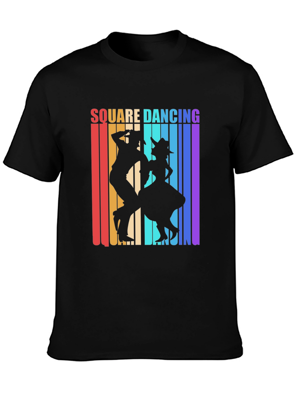 Square Dancing Retro Graphic Tee