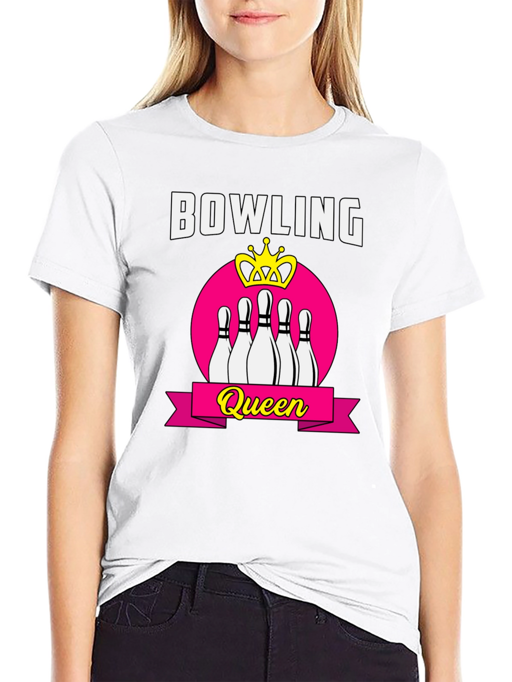 Bowling Queen Graphic T-Shirt