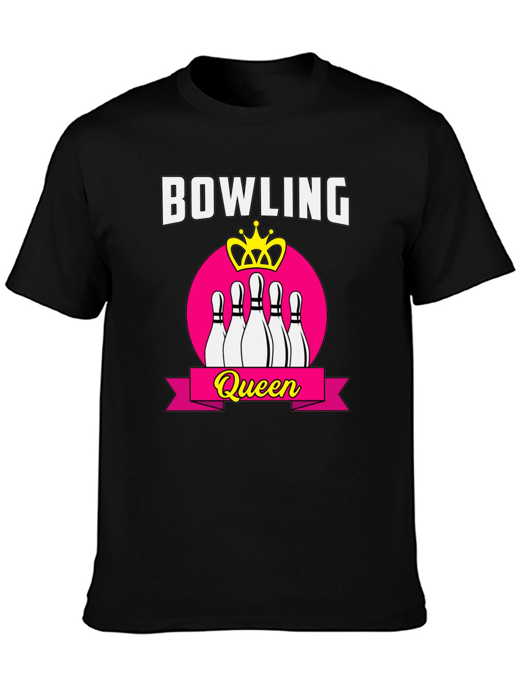 Bowling Queen Graphic T-Shirt