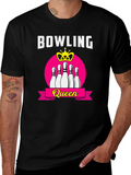 Bowling Queen Graphic T-Shirt