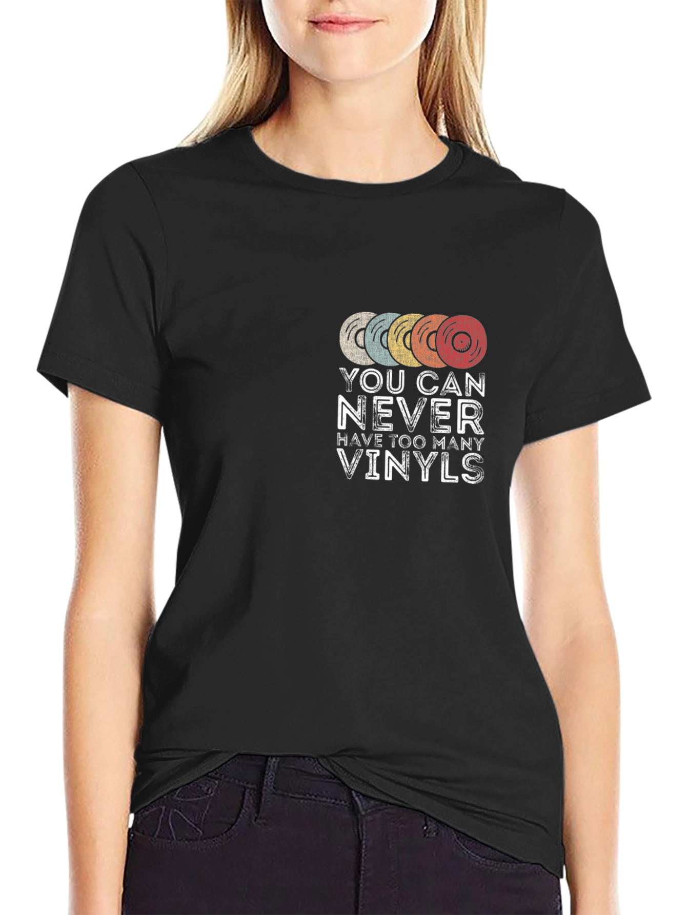 Vinyl Record T-Shirt - You Can Never Have Too Many