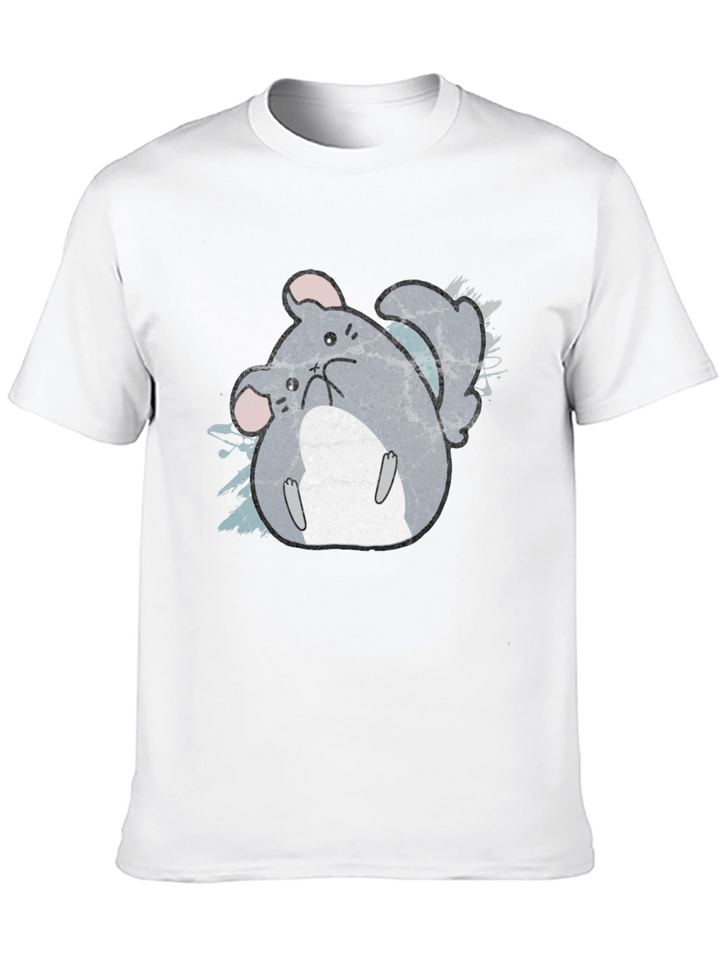 Cute Chinchilla Graphic T-Shirt - Soft Cotton Tee
