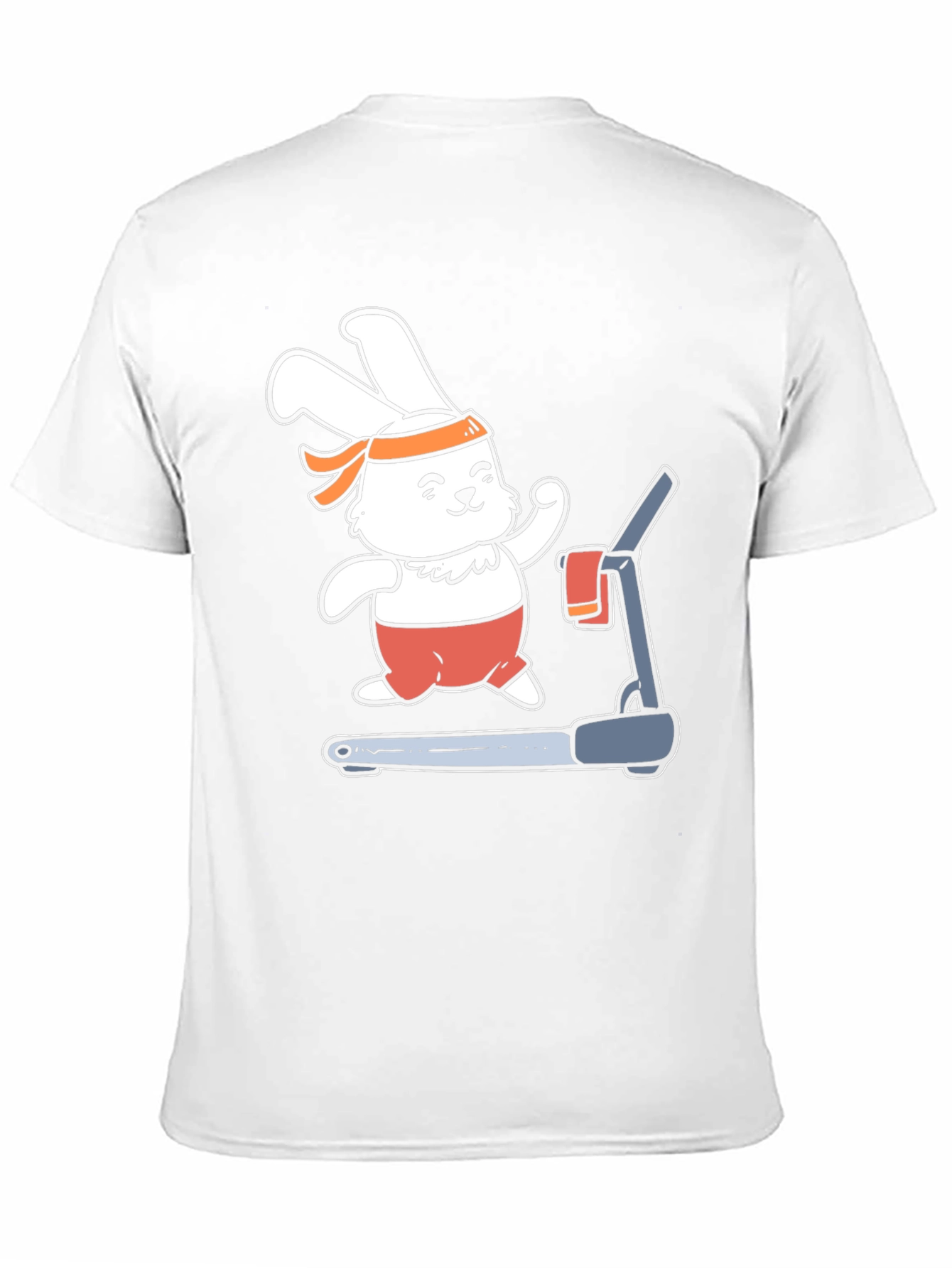 Bunny Treadmill T-Shirt - Fitness Fun!
