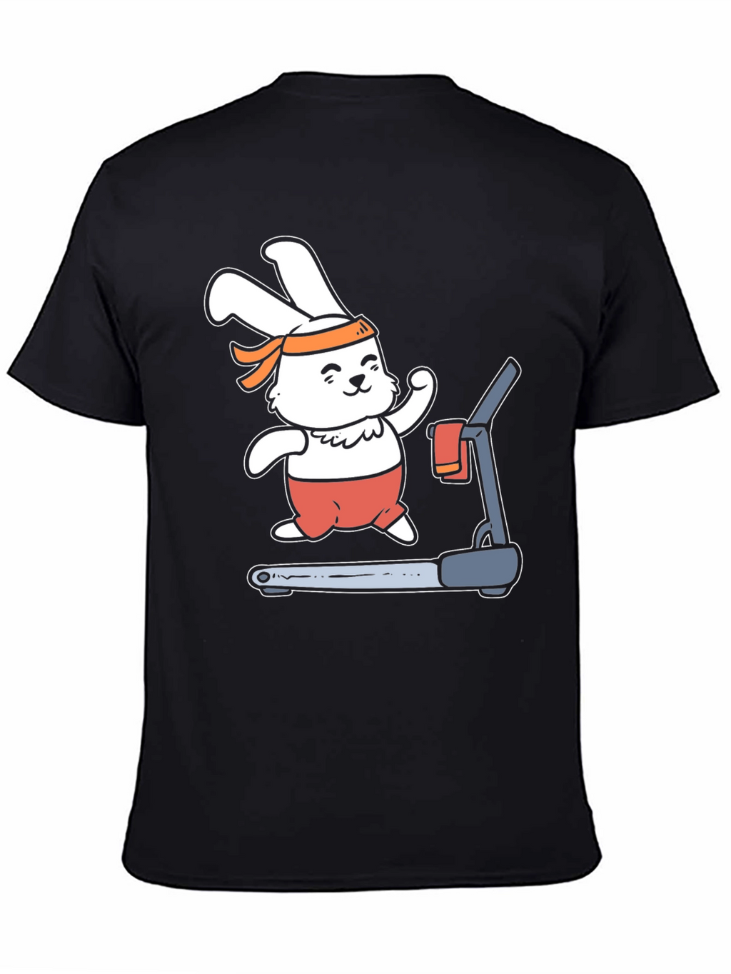 Bunny Treadmill T-Shirt - Fitness Fun!