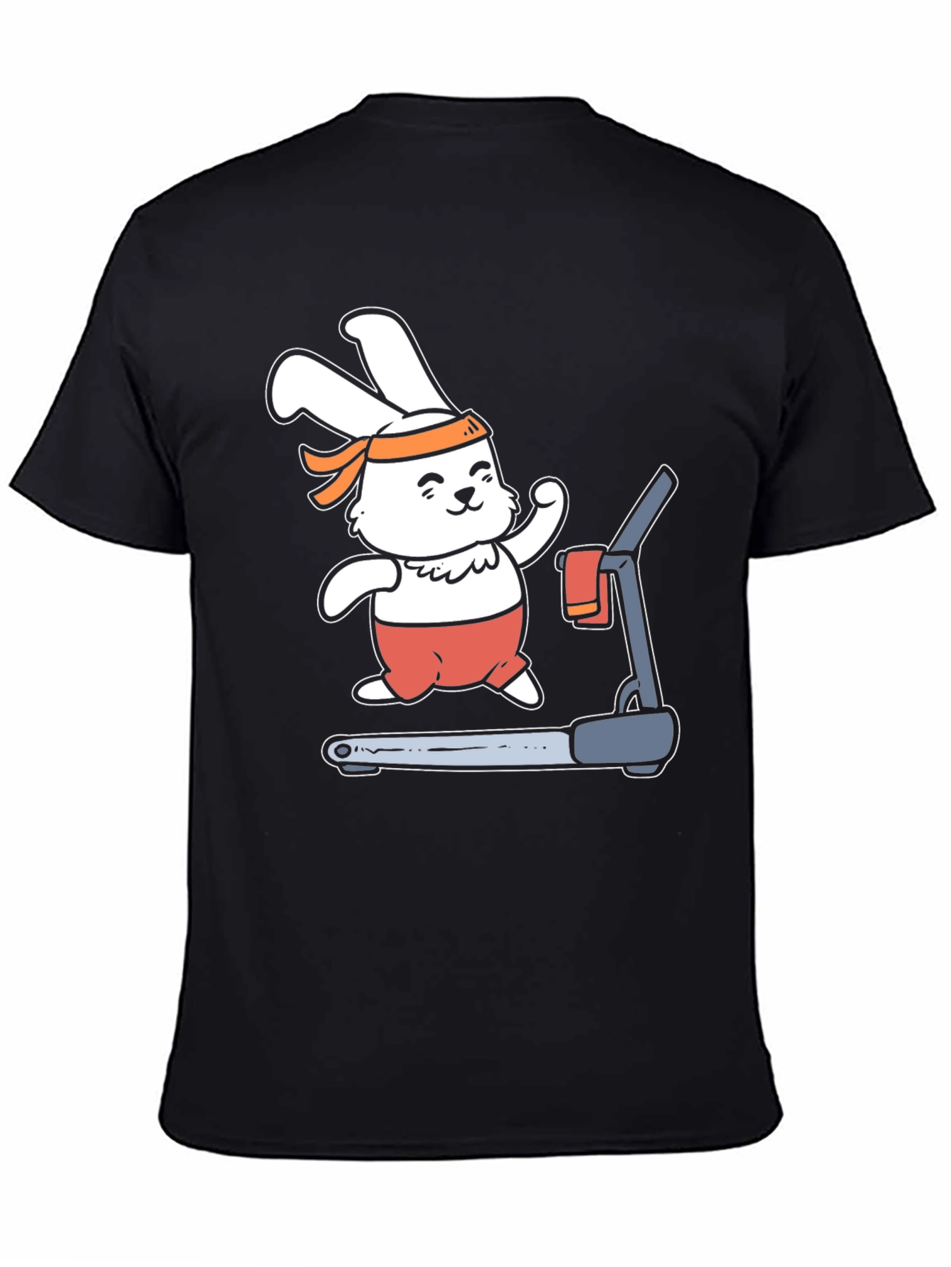 Bunny Treadmill T-Shirt - Fitness Fun!