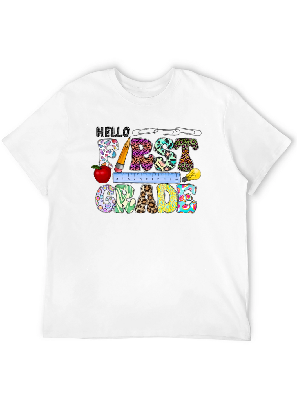 Hello First Grade Graphic Tee