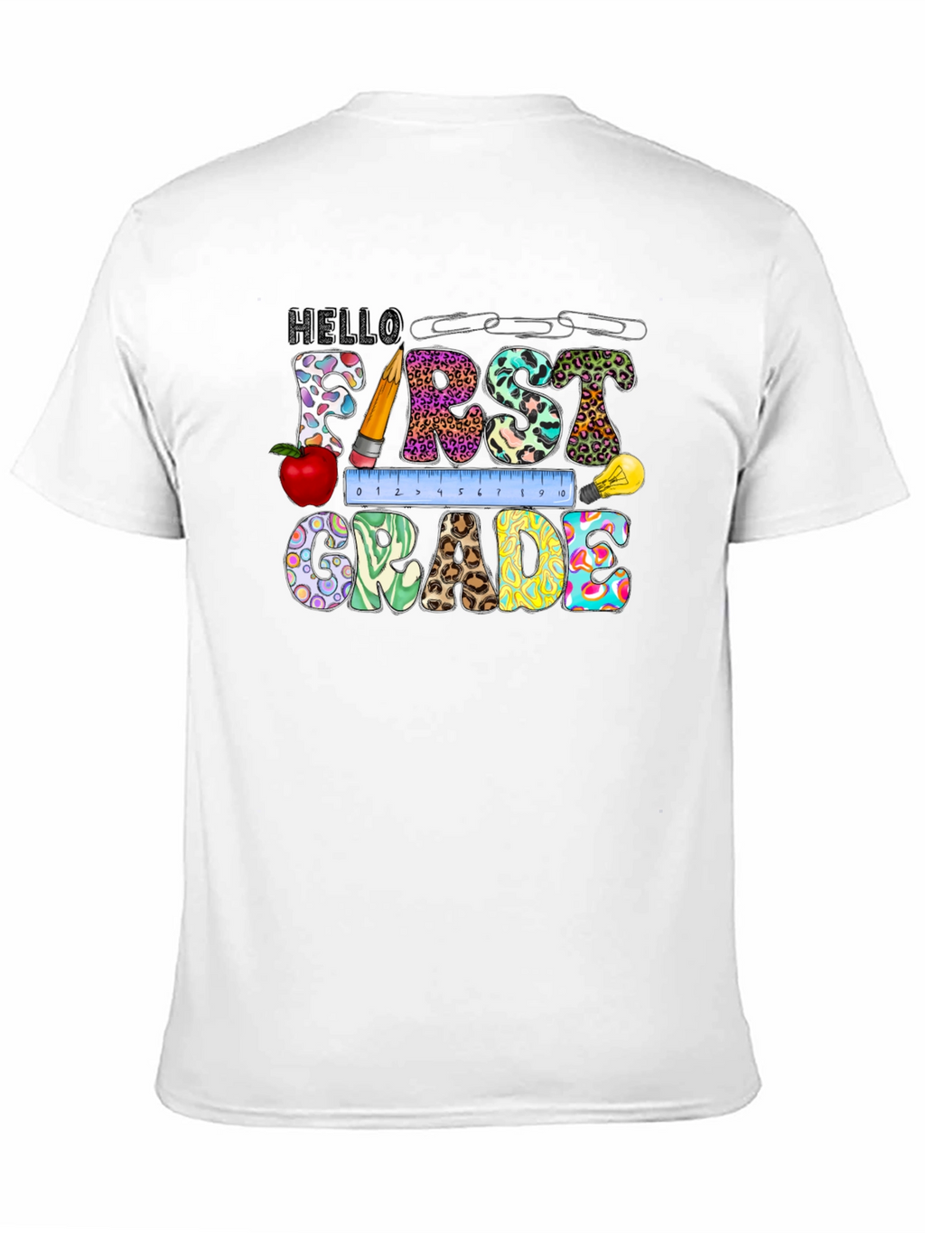Hello First Grade Graphic Tee