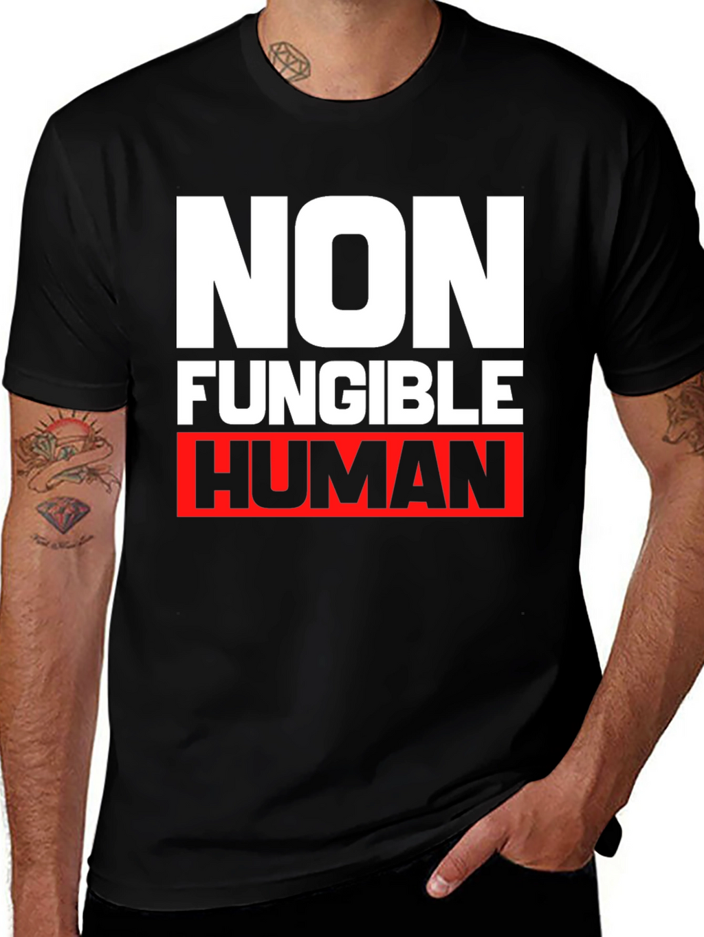 Non-Fungible Human Graphic Tee