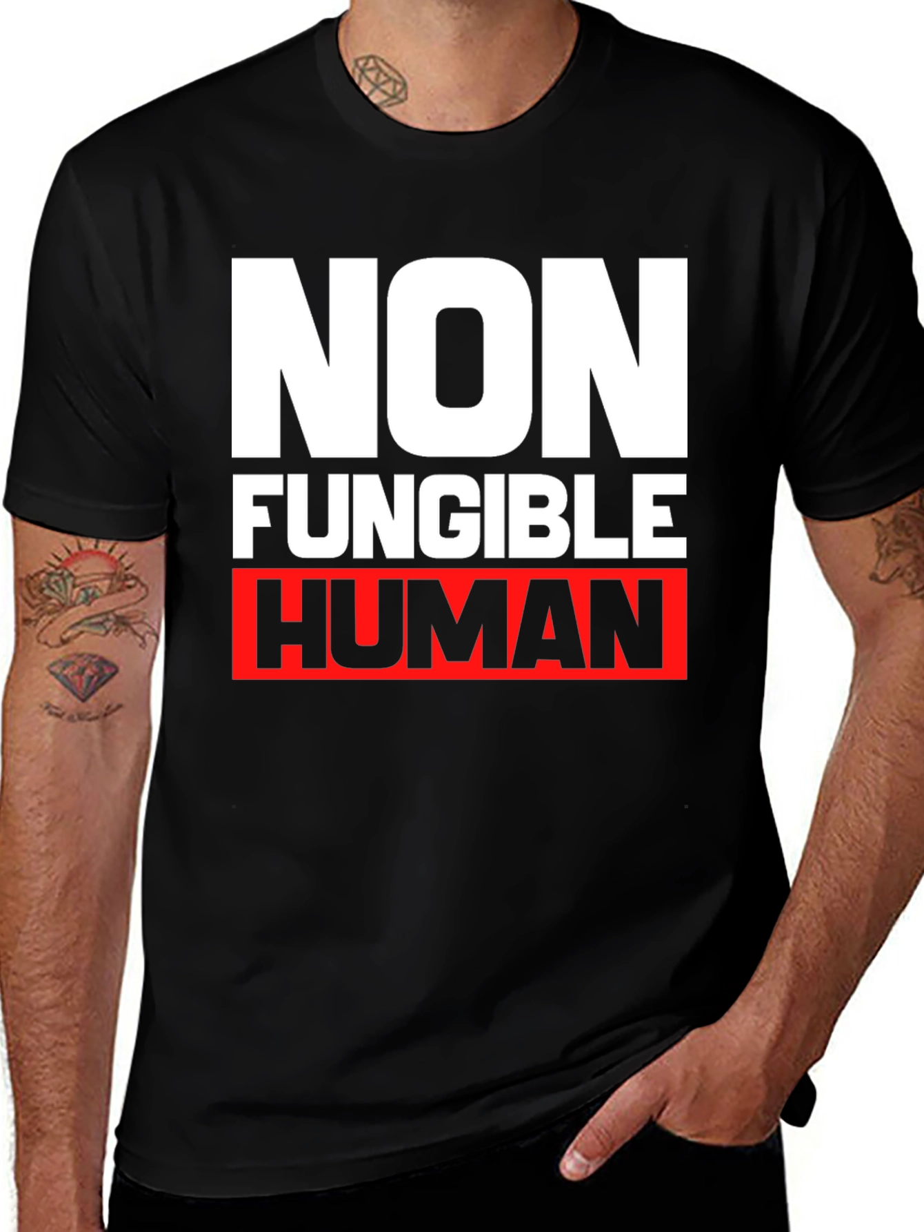 Non-Fungible Human Graphic Tee