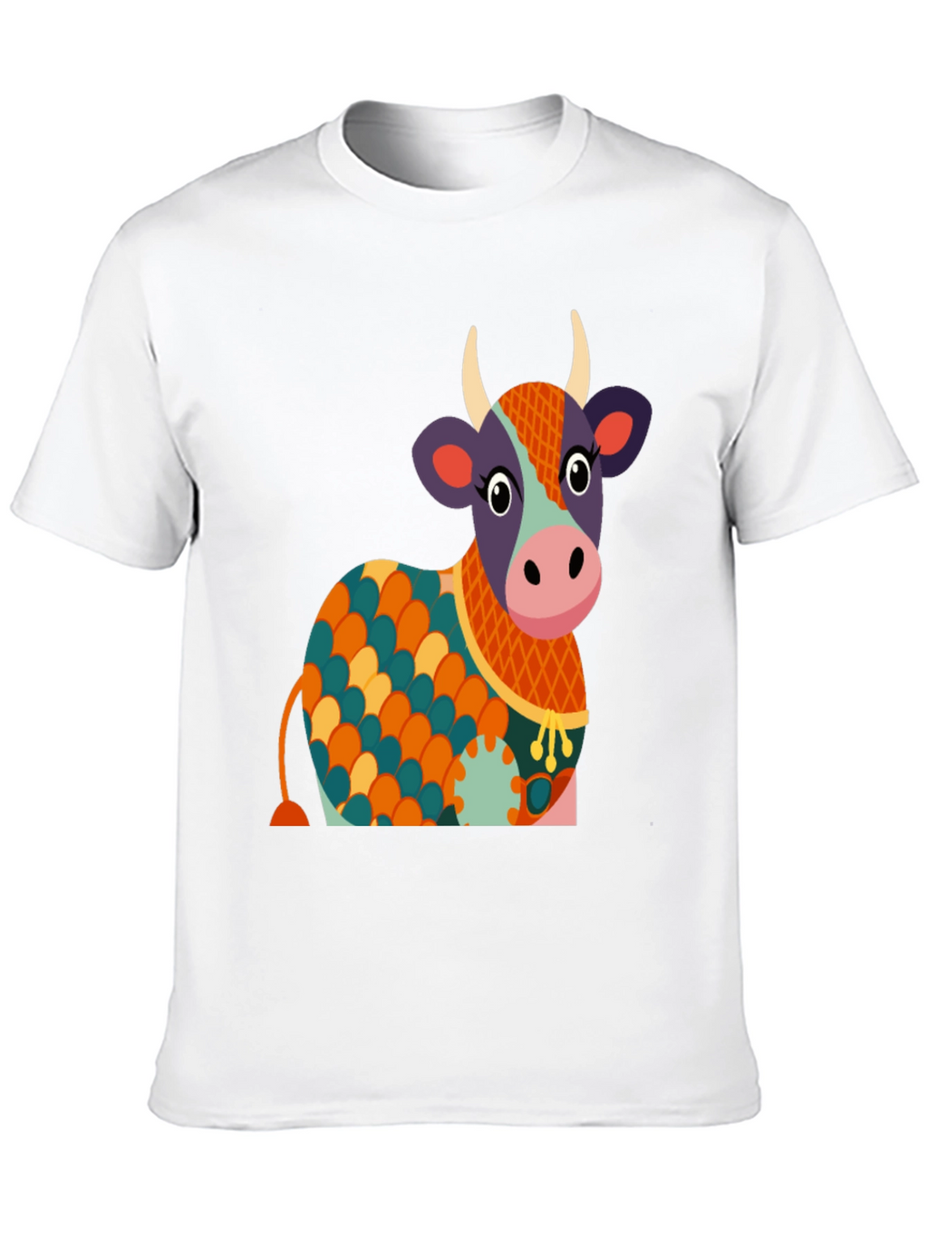 Cow Graphic Tee - Whimsical Print Shirt