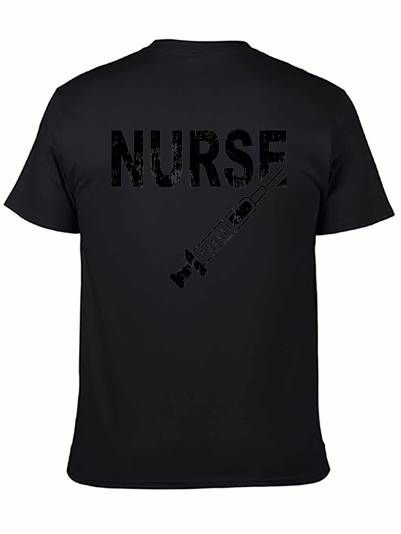 Nurse Syringe Graphic T-Shirt - Unisex Crew Neck
