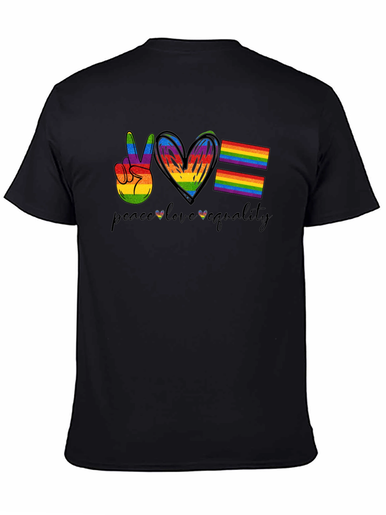 Peace Love Equality LGBT Pride T-Shirt