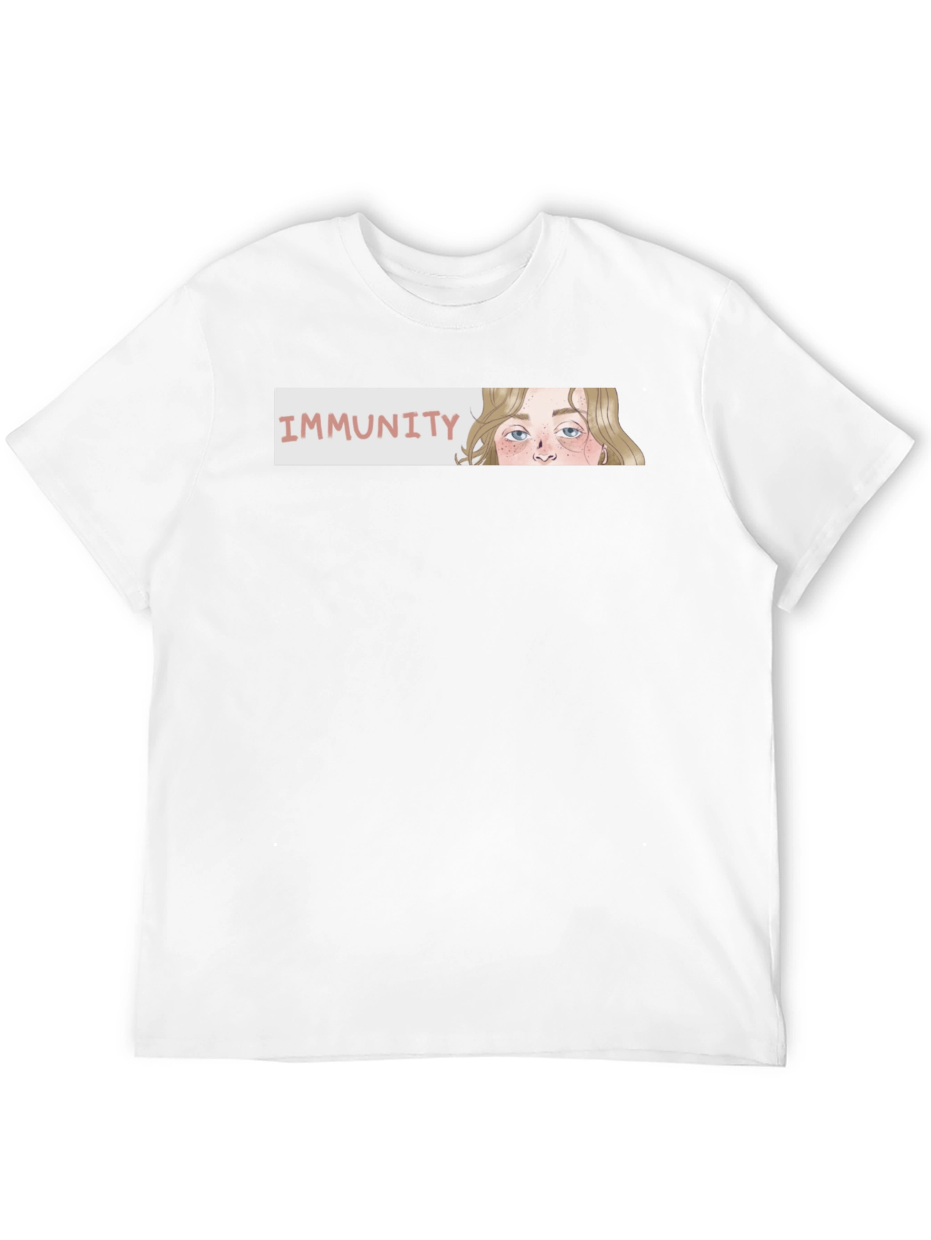 Immunity Graphic T-Shirt - Stylish Black Tee