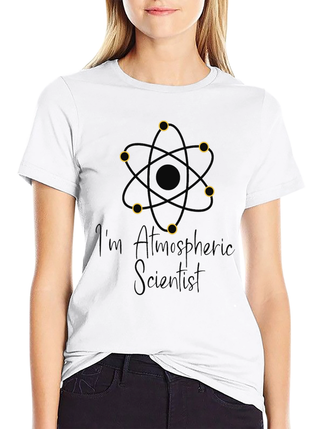Im Atmospheric Scientist Black T-Shirt