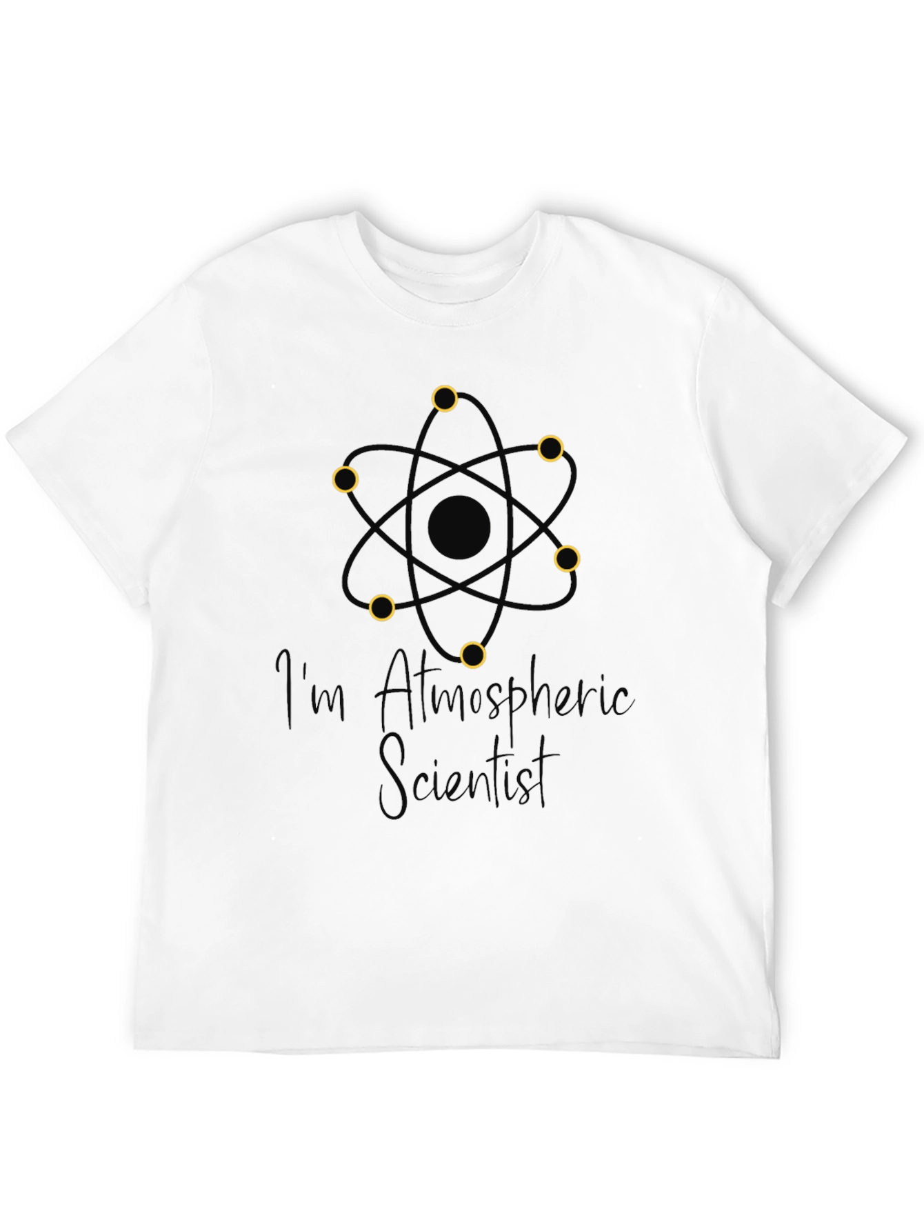 Im Atmospheric Scientist Black T-Shirt