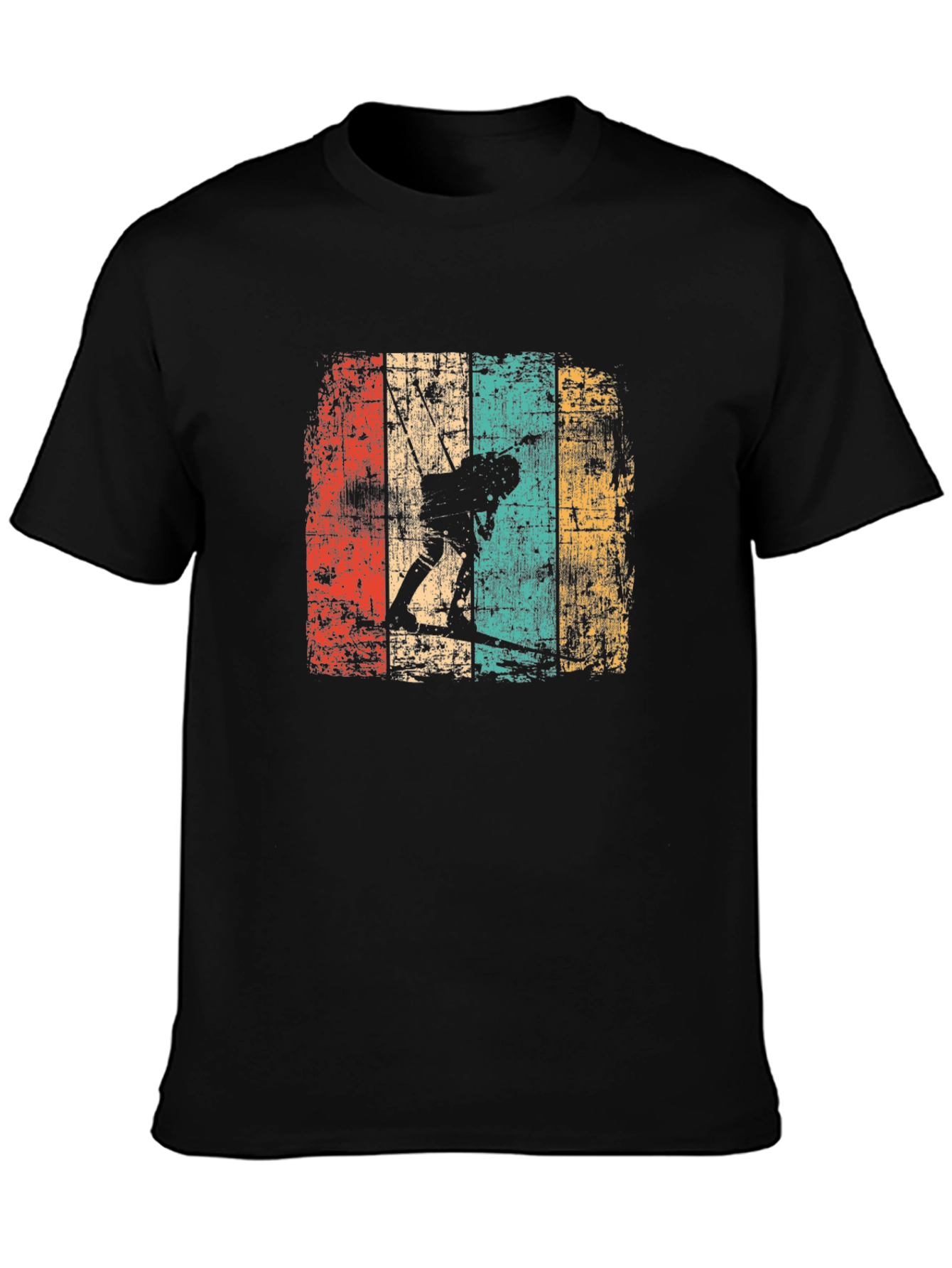 Retro Kitesurfing T-Shirt Vintage Style