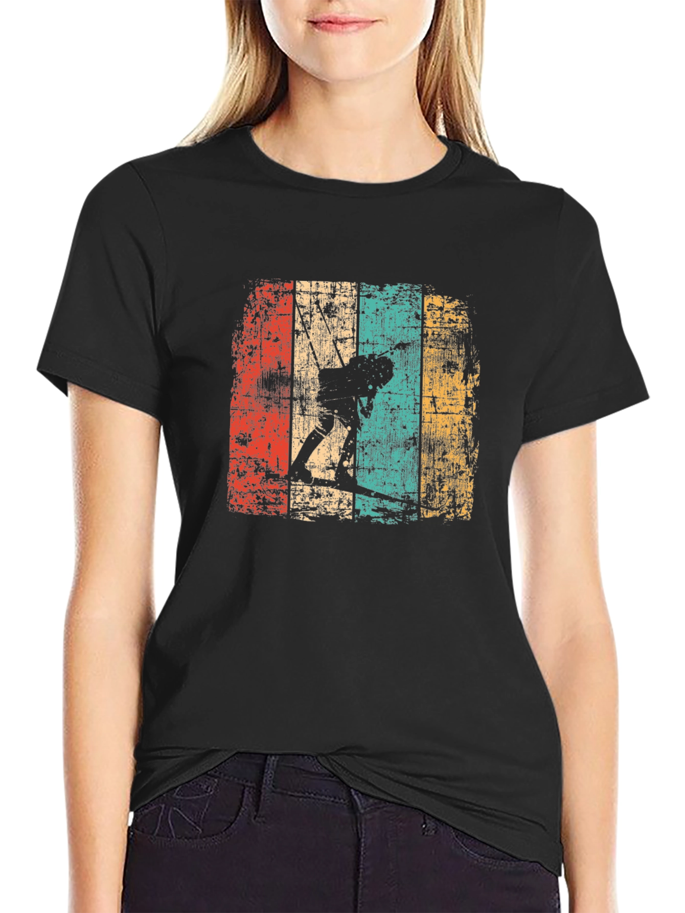 Retro Kitesurfing T-Shirt Vintage Style