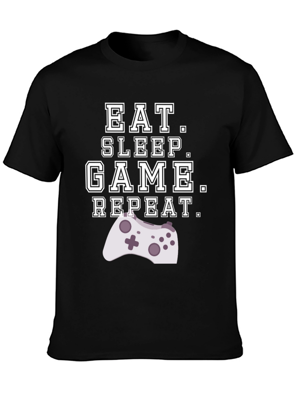 Eat Sleep Game Repeat Gamer T-Shirt