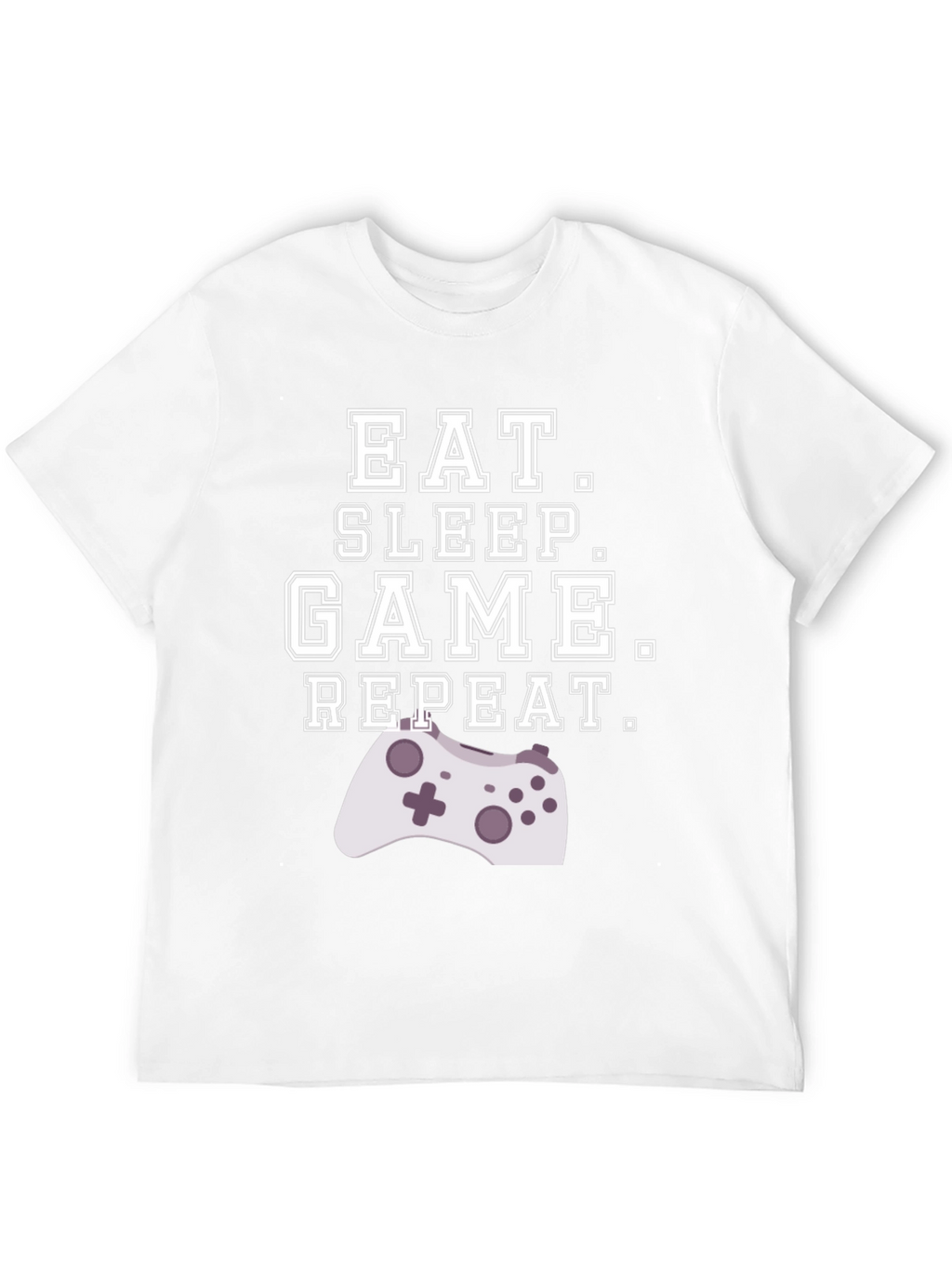 Eat Sleep Game Repeat Gamer T-Shirt