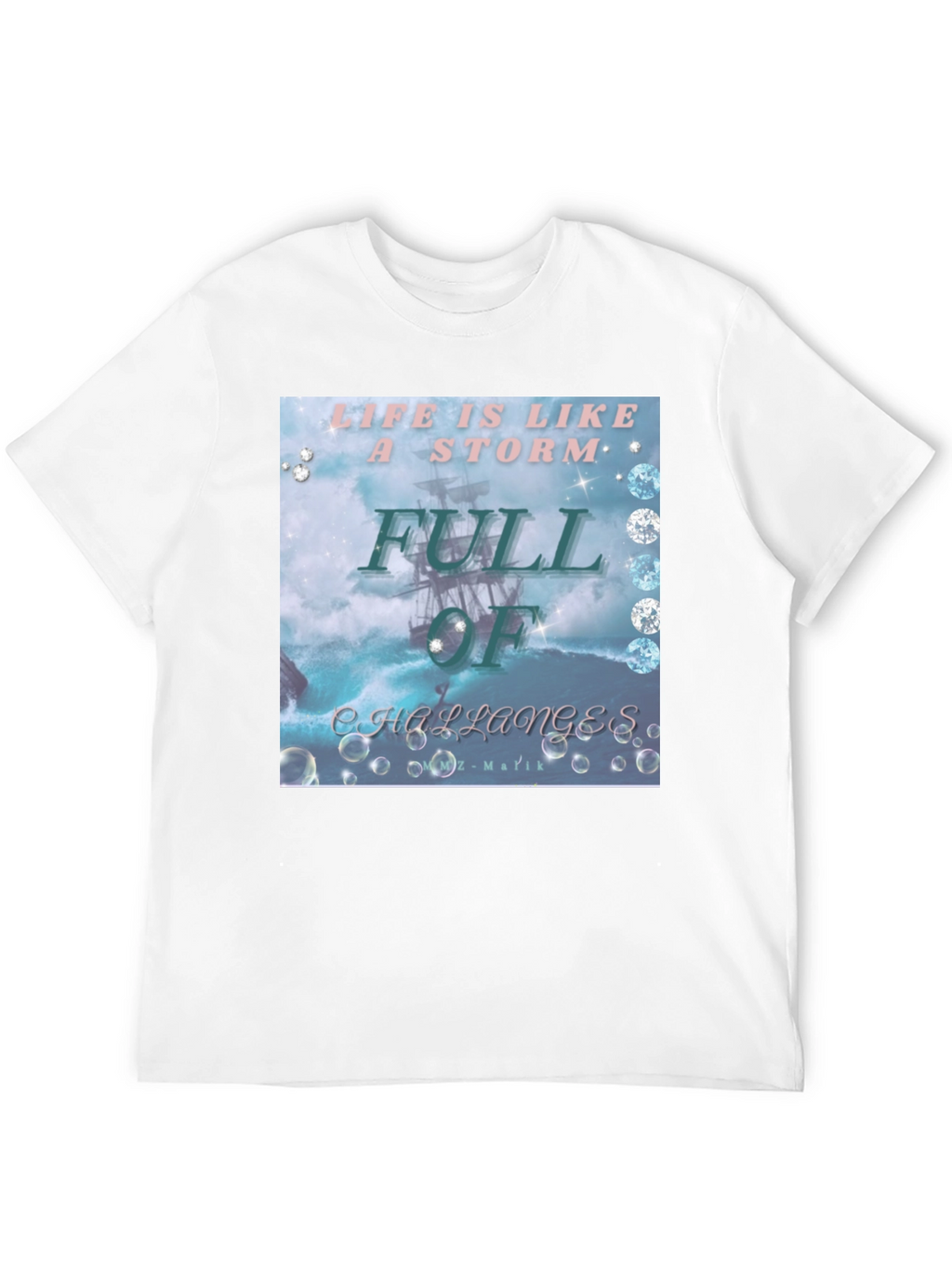 Life is Like a Storm Graphic T-Shirt