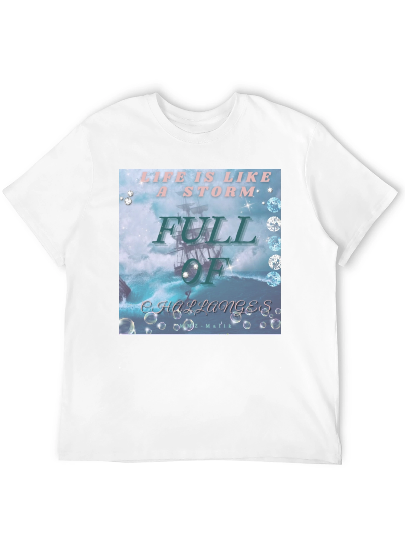 Life is Like a Storm Graphic T-Shirt