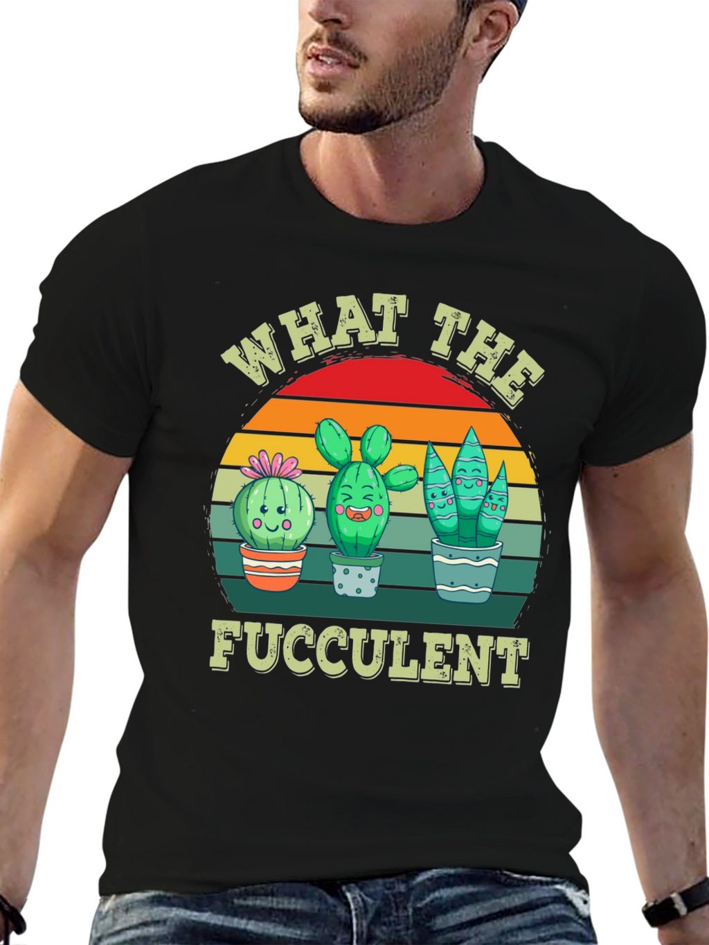 What The Fucculent Graphic T-Shirt