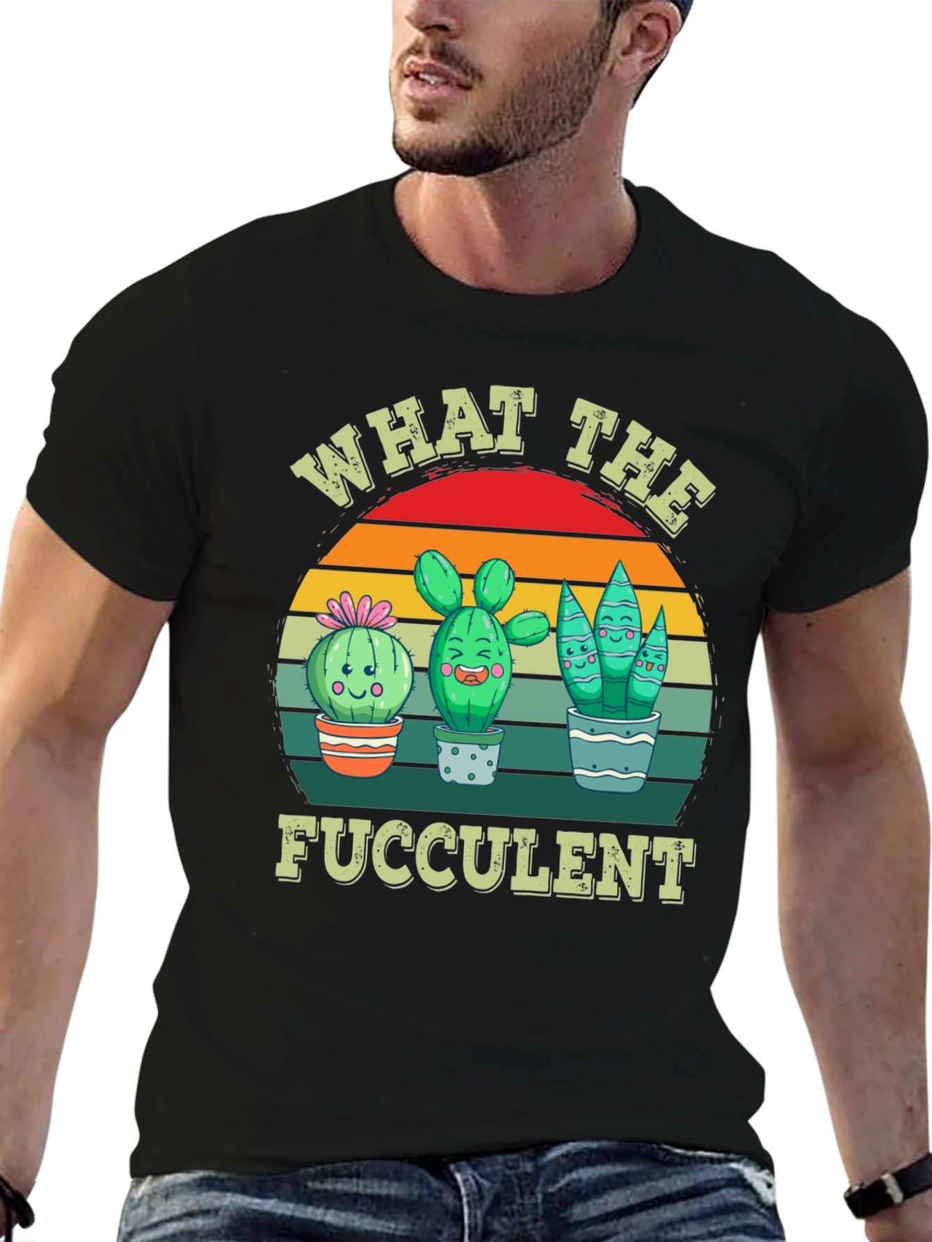 What The Fucculent Graphic T-Shirt