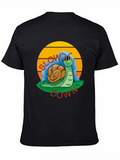 Funny Snail Slow Down T-Shirt - Graphic Tee