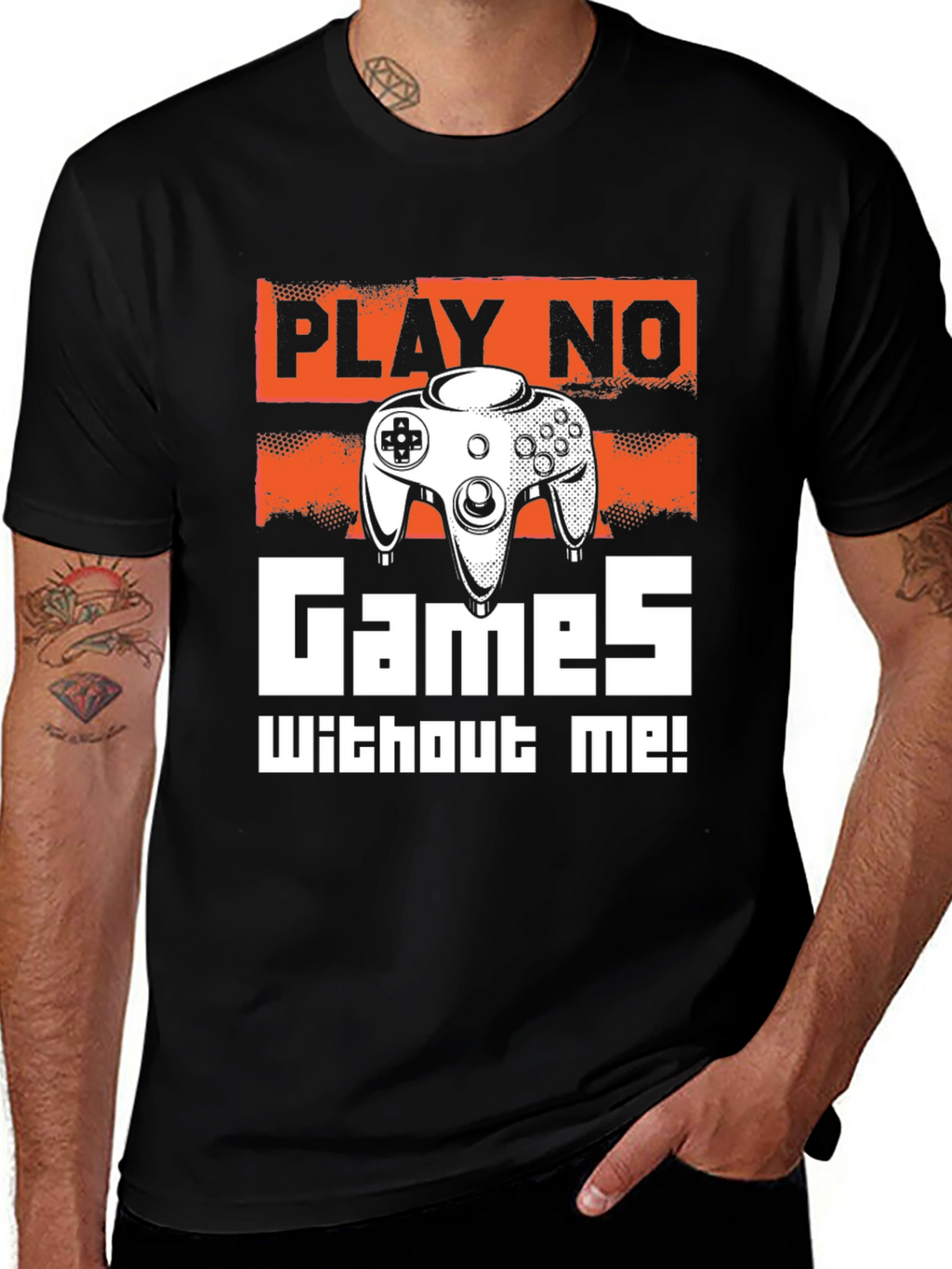 Play No Games Without Me T-Shirt - Gamer Tee