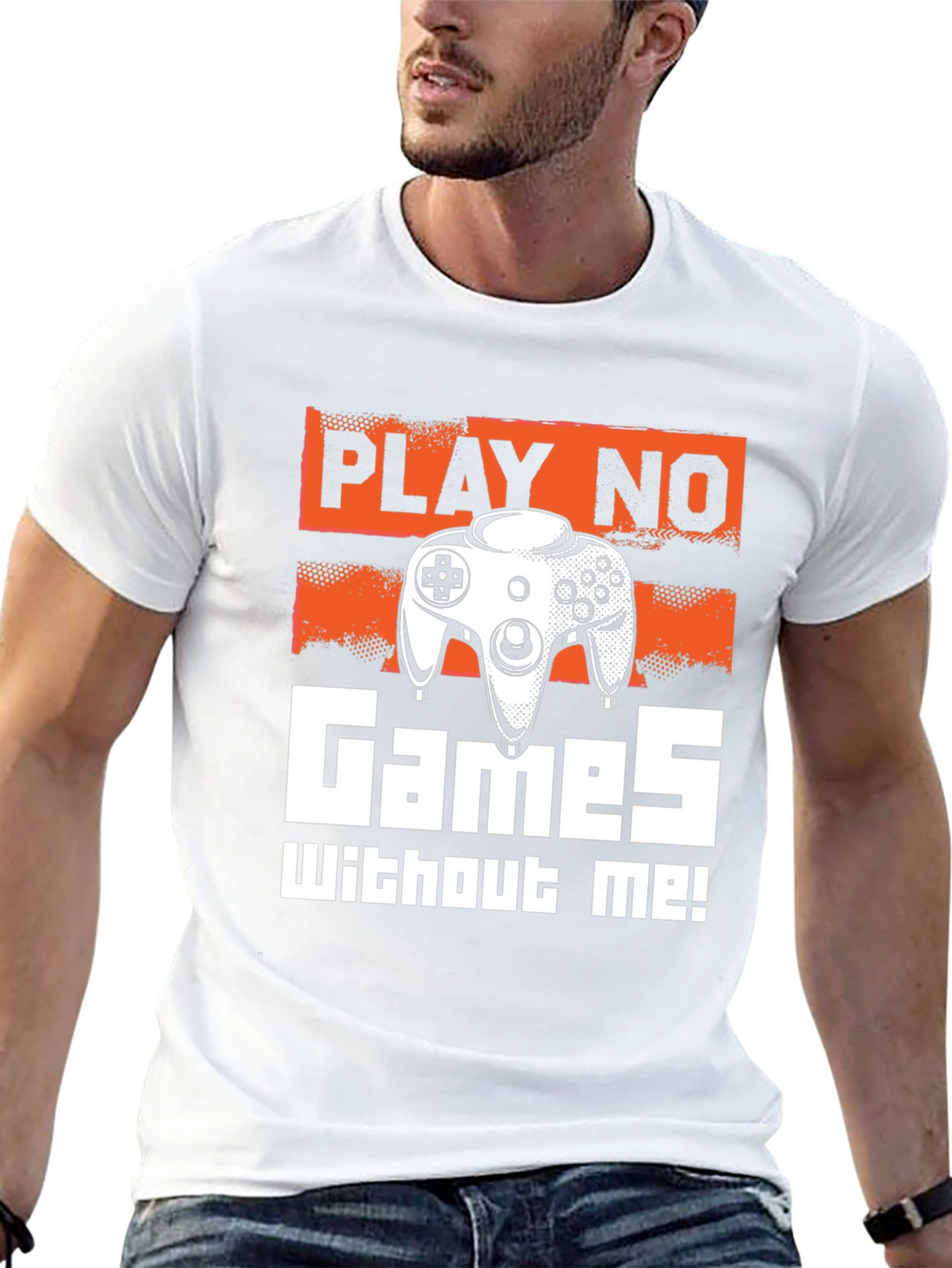 Play No Games Without Me T-Shirt - Gamer Tee