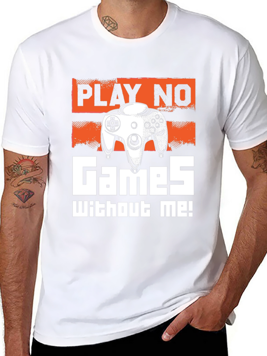 Play No Games Without Me T-Shirt - Gamer Tee