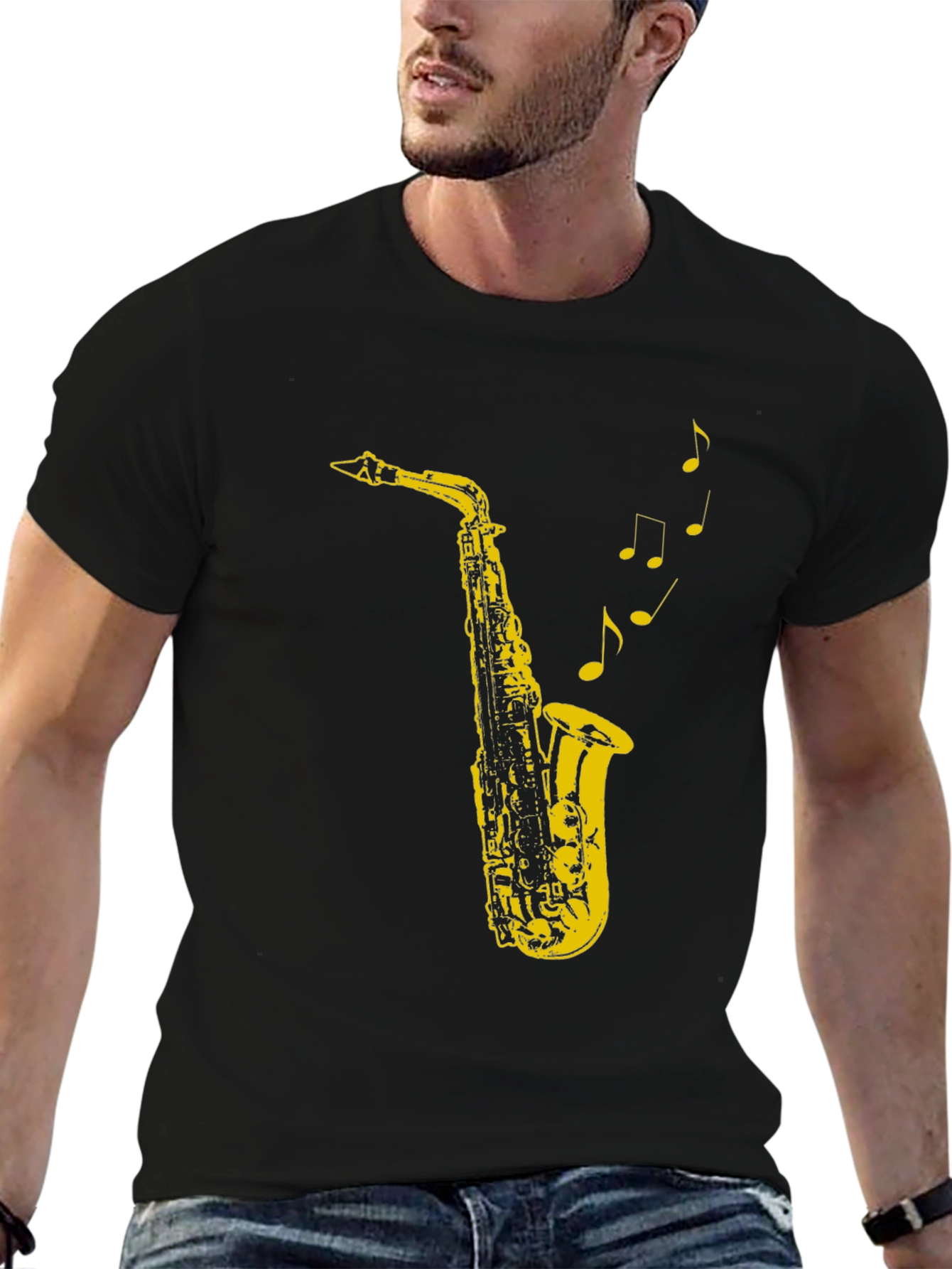 Cool Saxophone Music T-Shirt