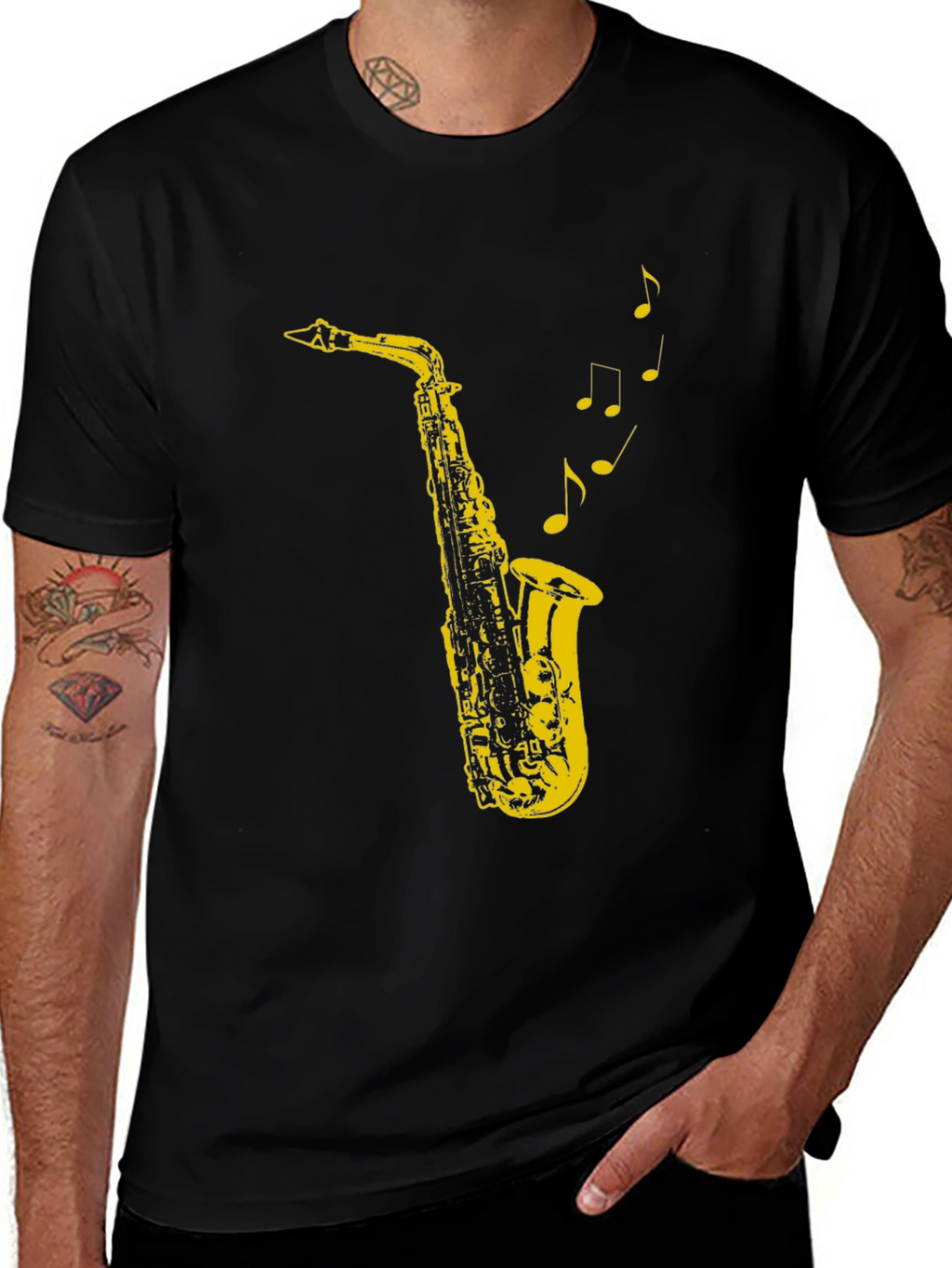 Cool Saxophone Music T-Shirt