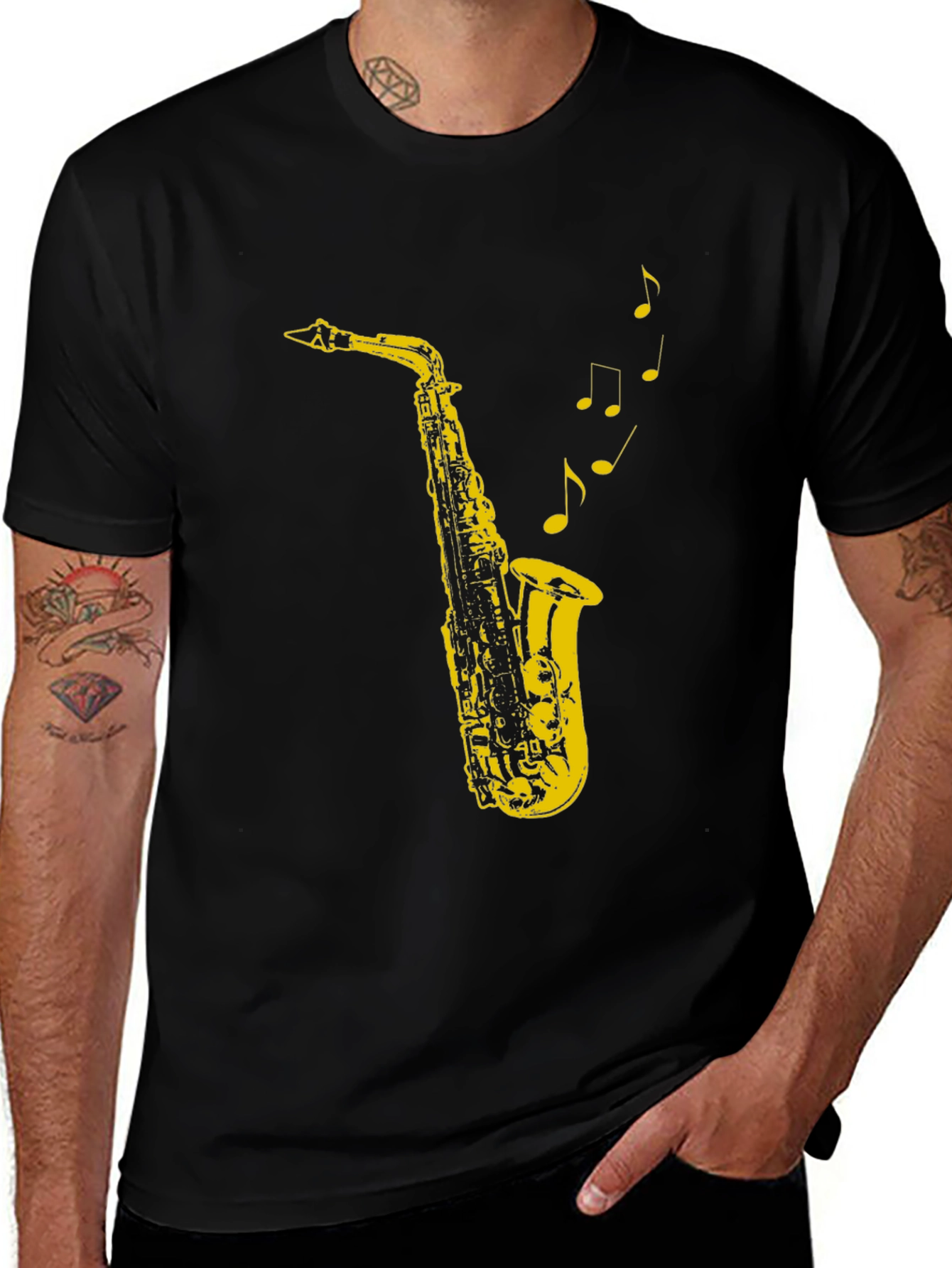 Cool Saxophone Music T-Shirt