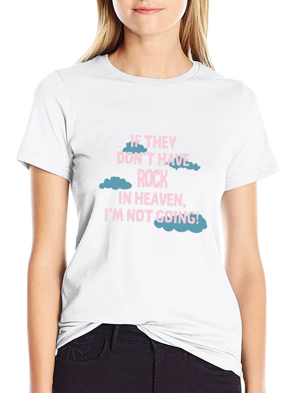 Rock In Heaven Funny T-Shirt