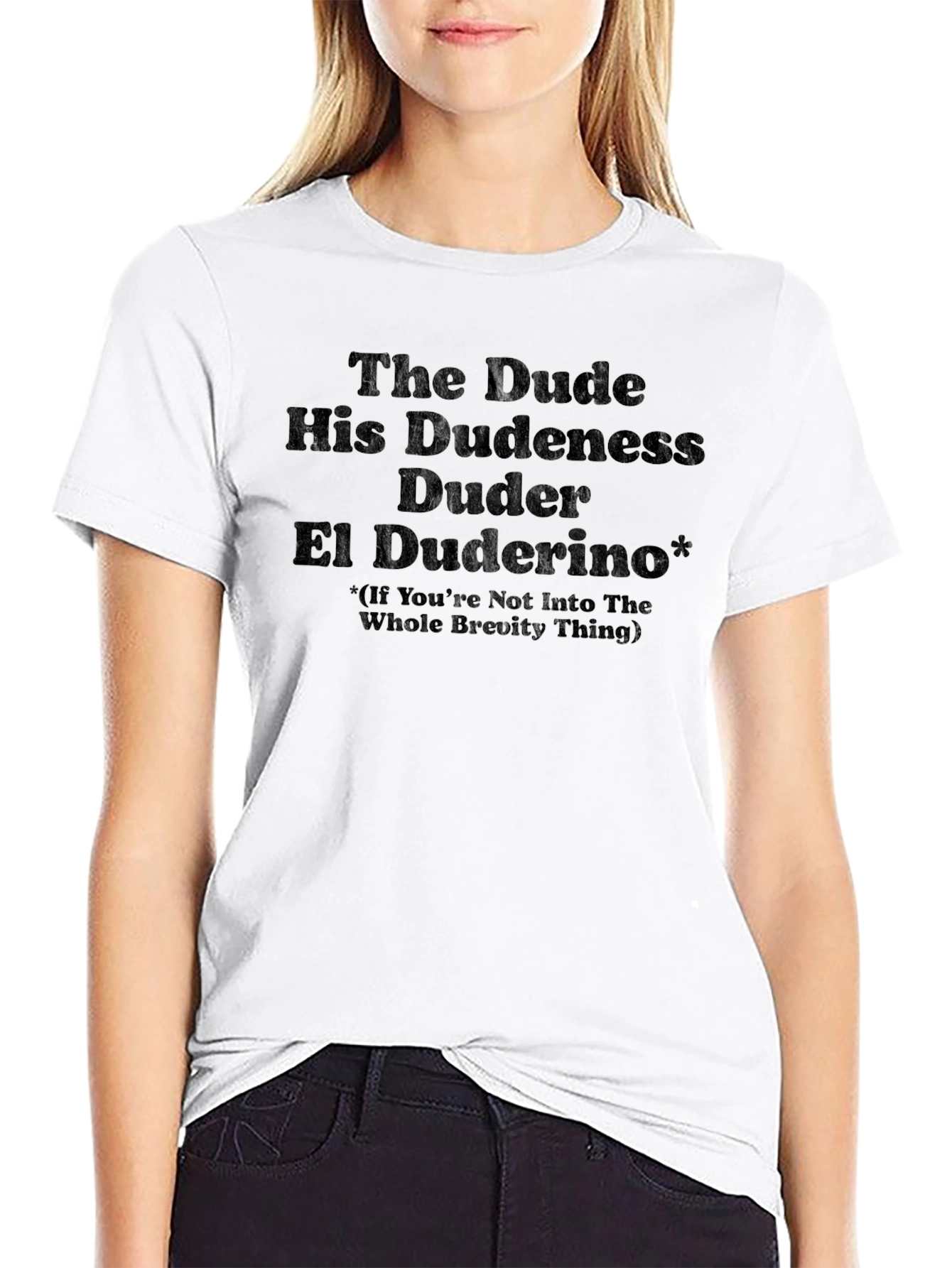 The Dude His Dudeness T-Shirt - Movie Inspired Tee