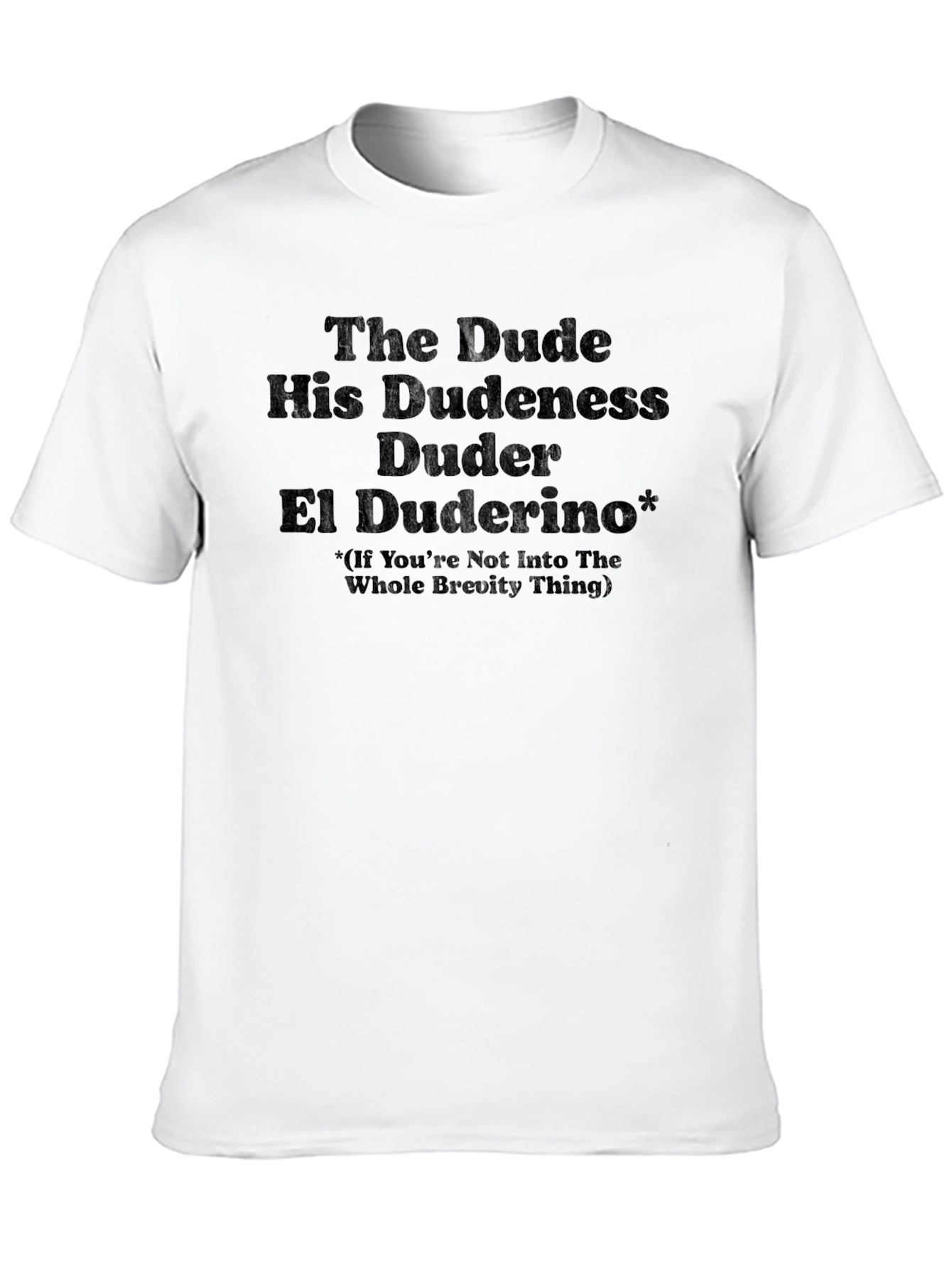 The Dude His Dudeness T-Shirt - Movie Inspired Tee