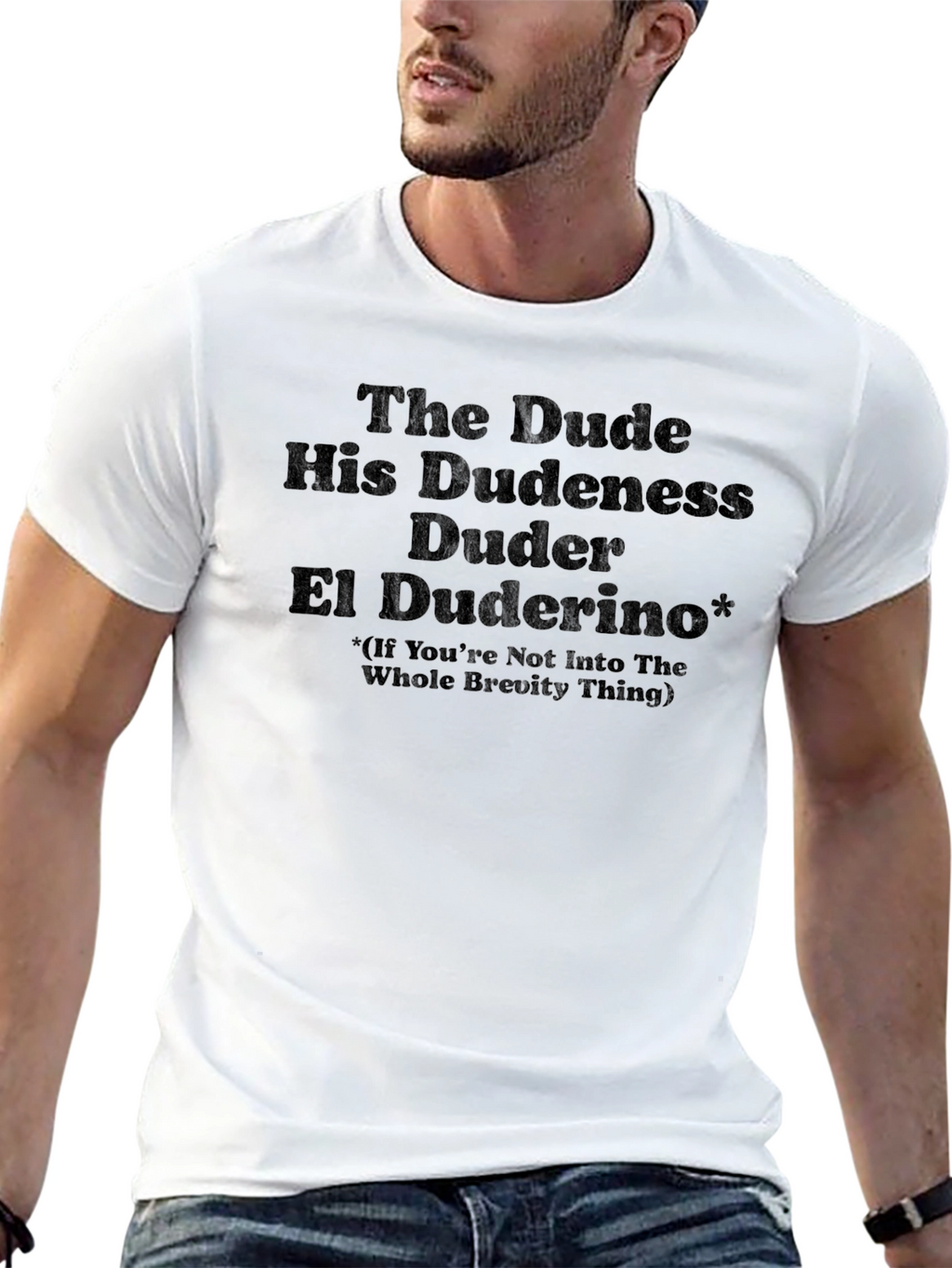 The Dude His Dudeness T-Shirt - Movie Inspired Tee