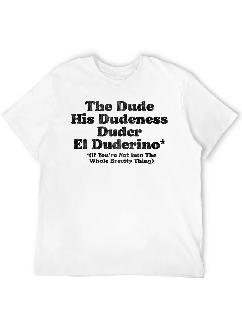 The Dude His Dudeness T-Shirt - Movie Inspired Tee