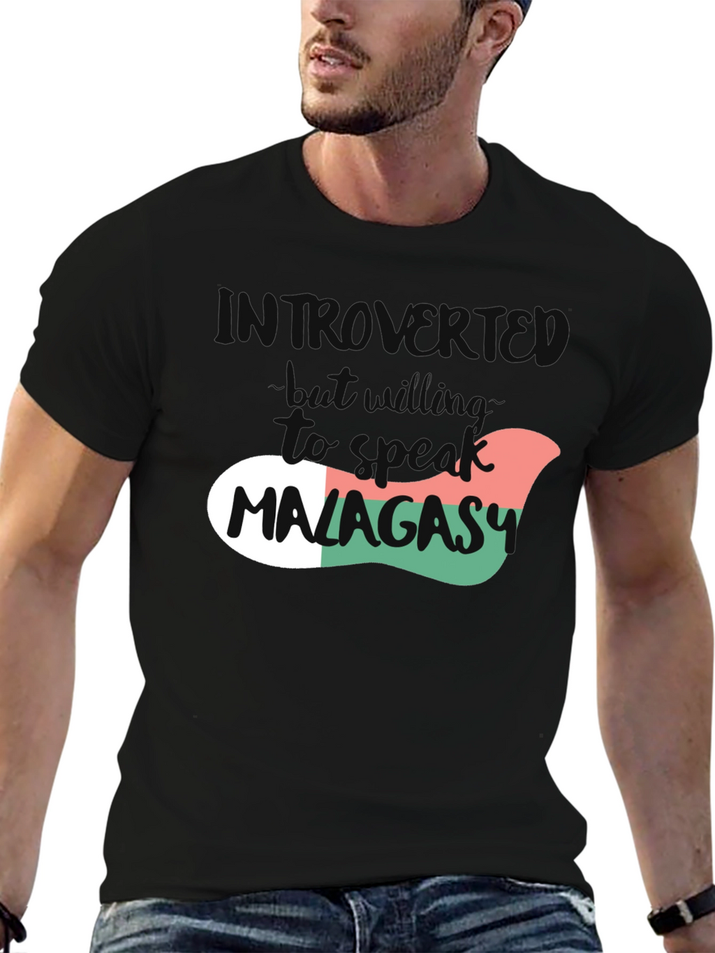 Introvert Will Speak Malagasy T-Shirt