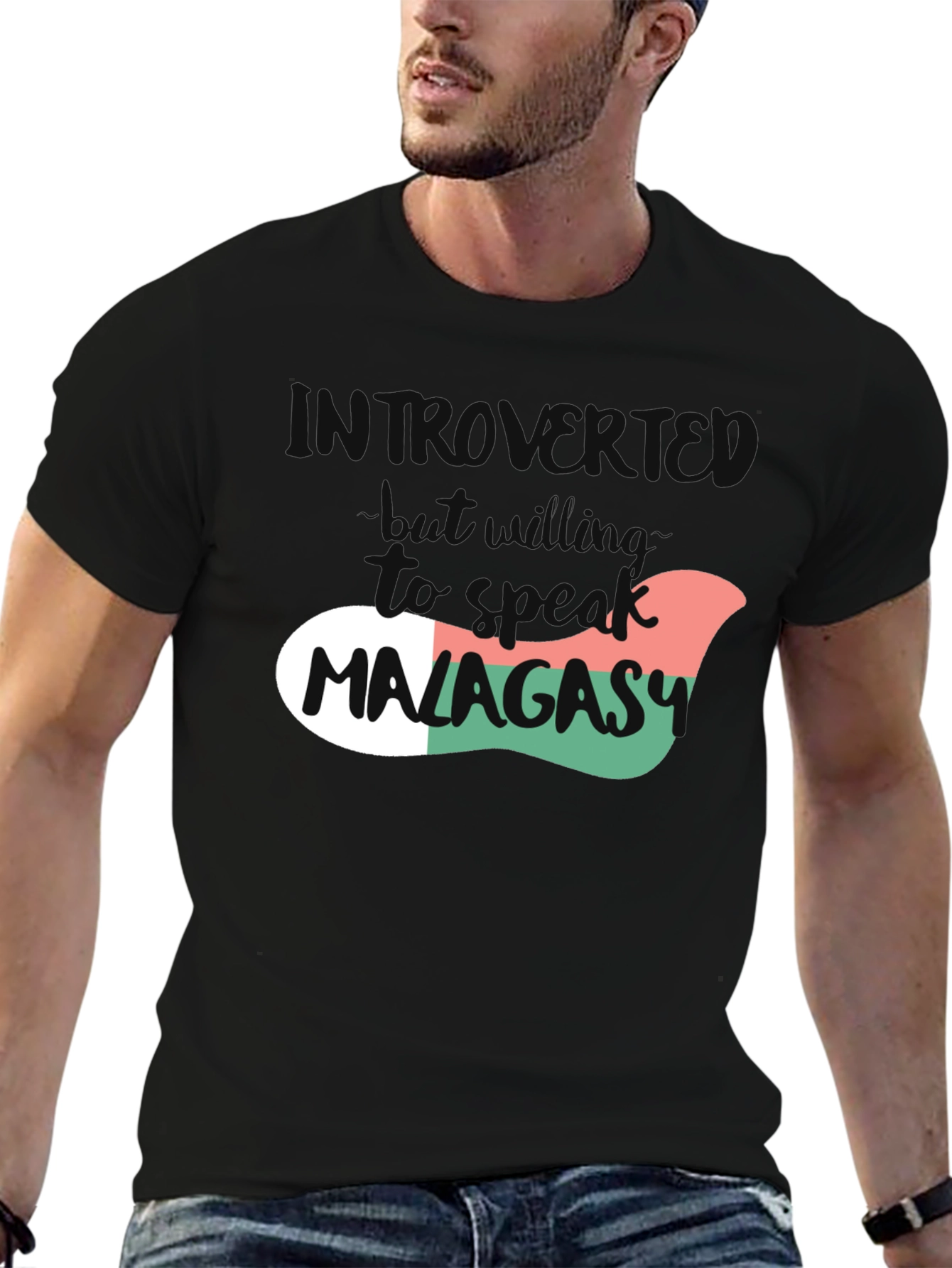 Introvert Will Speak Malagasy T-Shirt