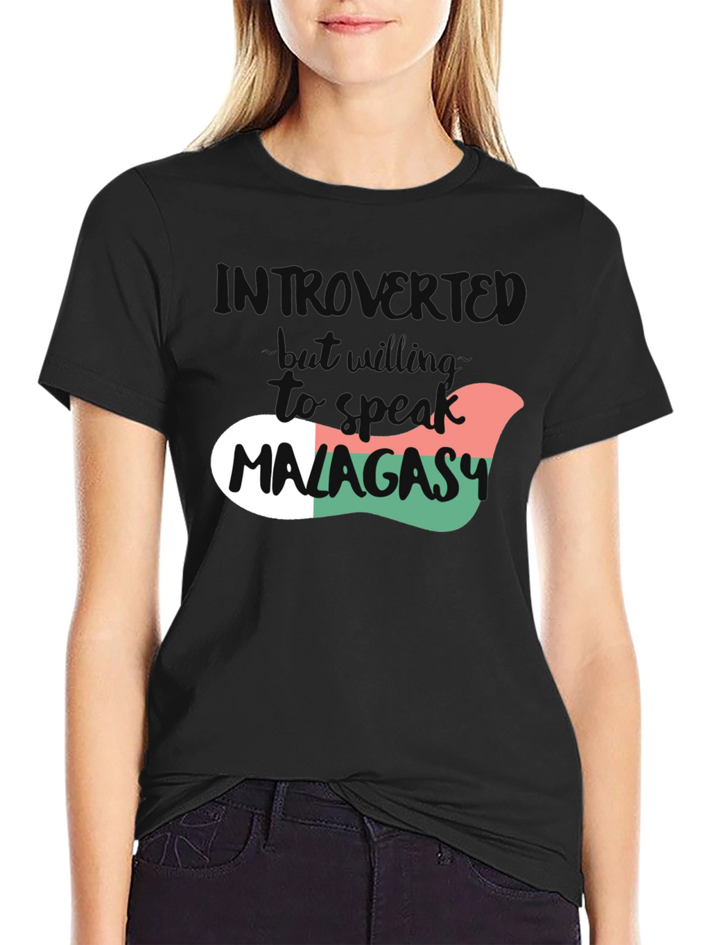 Introvert Will Speak Malagasy T-Shirt